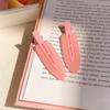 Simples Candy Color Metal Seamless Hairpin Celebrante da Internet das Mulheres Novo Estilo Franja Lado Duckbill Clip Tiara Grampo de Cabelo