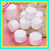 Botella Redonda PP Blanca 50g Botella para Crema Caja para Ungüento Polvo para Mascarilla Facial Botella Vacía Botella de Boca Ancha 50g