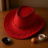 Chapéu de Proteção Solar Masculino, Chapéu de Sol de Cowboy Ocidental para o Verão, Chapéu de Cowboy Retro Europeu e Americano, Atacado Transfronteiriço Masculino