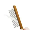 Peine para gatos, cepillo de aseo especial para gatos, peine de aguja de dientes finos para gatos de pelo largo, desenredante y eliminador de pelo suelto, herramienta de aseo para mascotas