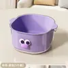 Bonito Cuenco de Frutas de Nuevo Estilo, Exquisito Diseño de Estrella Dopamina, Cesta Doble con Drenaje para Uso Doméstico, Lavabo para Verduras para Sala de Estar y Cocina