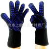 Guantes de aramida resistentes a altas temperaturas de 800 grados de fábrica, ignífugos, con aislamiento térmico para horno microondas, guantes para horno y barbacoa.