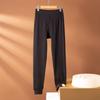 Calças de Lã de Algodão de Cintura Alta Outono e Inverno 2025 Calças de Outono Masculinas Algodão Puro Soltas Calças Simples Calças de Algodão Calças Térmicas de Base Leggings Masculinas