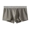 Atacado de Cuecas Masculinas Huajielong de Nylon Estampado Seda de Gelo, Boxer Respirável de Cintura Média Tamanho Grande, Disponível para Dropshipping