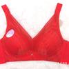 Ropa interior de encaje sin aros al por mayor recogida en accesorio de colección tela transpirable de leche verano cómoda cierre lateral sujetador ensanchado