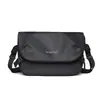 Bolsa Transversal Funcional Simples para Homens, Bolsa de Ombro Transversal Casual de Grande Capacidade, Bolsa Estilosa para Deslocamento e Ciclismo