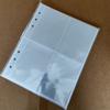 Cubierta rígida para tarjetas Pony Polly, película de doble cara, protección para tarjetas, soporte para tarjetas b8, tarjeta Goo horizontal, cubierta de goma dura de PVC