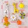 Estilo Infantil Variedad de Acero Inoxidable 304 Colgantes Pequeños que Gotean Aceite DIY Corazón de Niña Colgante Lindo Accesorios para Joyería