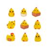 Pollitos Lindo Transfronterizo Decoraciones DIY Colgantes para Funda de Teléfono Accesorios Micro Paisaje Adornos Pequeños Personalizable