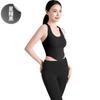 Nodin Traje de Yoga Push-up a Prueba de Golpes de Alta Resistencia, Traje de una Pieza con Copas, Chaleco Deportivo, Sujetador de Espalda en U para Mujer