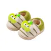 Pantuflas de algodón para niño Little Deer Milly, pantuflas de felpa para interior con suela suave antideslizante de dibujos animados para niña, novedad de invierno 2026