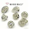 5A bege diamante de alto carbono corte Flor de Gelo Wuzhou fábrica de pedras preciosas artificiais distribuição transfronteiriça de joias de artesanato com pedras preciosas