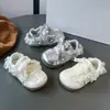 Zapatos Casuales de Malla Transpirable Moda Estilo Coreano para Niñas 2026 Otoño Nuevos Zapatos Deportivos Campus Princesa Ballet para Niños