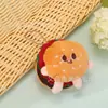 Pingente de Boneca de Perna de Frango de Pelúcia Desenho Animado Criativo Estilo Ins Fofo Hambúrguer Batata Frita Torrada Boneca Pingente de Chaveiro