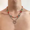 Collares transfronterizos de estilo punk de alta resistencia para hombres y mujeres, estilo gótico de subcultura, cadenas para la clavícula y collares de personalidad de nicho de moda