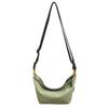 Bolso Bandolera Simple Personalizado de Moda para Niñas, Bolso Pequeño Tipo Dumpling Zhong Rui Ying, Bolso de Hombro Casual de Gran Capacidad para Mujeres