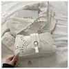 Bolso de Axila para Chica Popular 2026 Nuevo Estilo Tendencia Otoño/Invierno Sensación de Alta Gama Resistente Bolso para Motocicleta Versátil para Viajes Diarios Bolso de Hombro Único de Mano