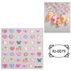 Zhengxiang transfronterizo 2023 pegatinas para uñas relieve 5D Halloween Navidad niños europeos y americanos pegatinas para uñas personalizadas venta al por mayor