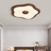 Lámpara de Techo Combinada Estilo Medieval Hoja de Loto Lámpara Principal para Sala de Estar Lámpara LED de Protección Ocular de Gama Alta Retro Francesa para Dormitorio