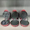 Mini Máquina de Waffle Mini Máquina de Waffle Doméstica Máquina de Assar para Crianças Máquina de Pão Máquina Elétrica de Bolo