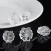Beibeifu Cristal Cristal Blanco Natural Zorro de Nueve Colas Tallado Colgante Pequeño Accesorios DIY Cuentas Sueltas Venta al por Mayor