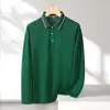 Ropa de trabajo de manga larga Camisa tipo polo estampada bordada ropa de trabajo de fábrica de reparación de automóviles Camiseta con cuello de solapa uniforme de equipo camisa publicitaria para actividades