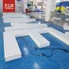 Letras Perforadas de Acero Inoxidable para Letreros Grandes en Azoteas Exteriores, Letras Iluminadas de Hotel, Logotipo de Muro Cortina, Tableros Publicitarios, Cajas de Luz LED Personalizadas