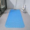 Tapete Antiderrapante para Banheiro de PVC Amazon Combinado 100*40 Tapete para Banheira com Ventosa Tapete de Chão Comércio Exterior Atacado Tapete de Banho Impermeável
