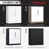 Archivero de Piso de Acero Personalizable con Cuatro Puertas y Cerradura para Almacenamiento de Archivos de Oficina