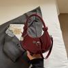 Bolsa Meia-Lua de Verão 2025 Nova, Bolsa de Mão de Aparência Sofisticada, Bolsa Transversal de Ombro Moderna, Bolsa Feminina Casual e Simples para Carregar na Mão