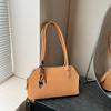 Bolso para axila Temu Dropshipping para mujer 2026 Nueva moda Bolso de mano simple Bolso de hombro de alta gama de moda