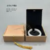 Caja de Joyería con Borlas de Lino Empaque para Joyería Caja para Pulsera de Jade Brocado Caja para Pulsera, Collar, Colgante Boda Regalo de Boda