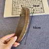 Peine de Seda Dorada y Sándalo Verde para el Hogar con Dientes Anchos para Masaje y Alisado Antiestático Fabricante Venta al por Mayor