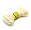 20 metros/2.5mm color de corbata china 5 hilos al por mayor alambre de cuerda tejido a mano para joyería DIY