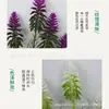 Flores de Lavanda Artificiales Estilo Nórdico, Salvia Artificial, Decoración para Sala de Estar al Aire Libre, Manojos de Flores de Celosía Artificiales al por Mayor