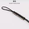 Hilo dorado brillante nudo plano anillo de tiro tejido a mano común falso anillo de tiro cola espiral accesorios de cuerda para pulsera DIY al por mayor