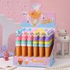 Pegamento Blando Gatito Helado Bolígrafo Gel Niñas Regalo Lindo Bolígrafo Estilo Dibujos Animados Bolígrafo Creativo Papelería Negro 0.5