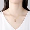 Collar con colgante de perla de agua dulce de plata esterlina S925 Pag&Mag para mujer, collar de perlas estilo Ins transfronterizo, joyería al por mayor