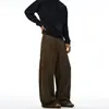 2026 Nuevos Pantalones Casuales de Estilo Americano Desestructurados Desgastados de Pierna Ancha con Corte Curvo para Hombres y Mujeres, Pantalones de Moda Sueltos de Largo Completo