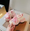 Sapatos Esportivos de Algodão de Duas Camadas Forrados com Lã para Meninos Sapatos de Inverno para Crianças Grandes e Médias Sapatos de Pai para Meninos Sapatos de Corrida Quentes para Meninas Dropshipping