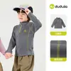 Camisetas infantis Dudu, novos estilos de outono, blusas de base antiestáticas para meninos, blusas de outono para meninas, roupas da moda para bebês e crianças
