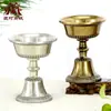 Budista Yuanhui Suministros del Tíbet Portavelas de Cobre para Mantequilla Suministros para Velas Adornos Suministros de Buda Adornos para Decoración de Interiores del Hogar
