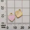 Accesorios para Joyería DIY, Colgantes Pequeños de Aleación Esmaltada, Colgantes de Flor Esmaltada, Colgantes para Marcapáginas, Colgantes para Collares y Pulseras
