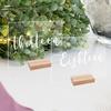 BTU079-81 tarjeta de mesa de boda acrílica hexagonal rectangular número de mesa comida UV tarjeta de mesa tarjeta de asiento