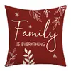 Cojines decorativos navideños estilo Ins para el hogar, con estampados de plantas invernales y pájaros rojos, perfectos para reuniones familiares festivas y decoración de sofás