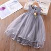 Verão Novo Estilo Moda Feminina Vestido Saia de Renda com Vestido Corsage Exportação Roupa Infantil Peça Única 200353