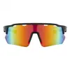 Gafas de Ciclismo Deportivo Transfronterizas, Gafas de Sol Deportivas al Aire Libre de una Pieza Huecas de Colores a Prueba de Viento y Arena, Gafas para Montañismo al Aire Libre