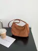 Bolso de gamuza para otoño e invierno, moderno y versátil, bolso de hombro y cruzado transfronterizo vintage, diseño único, bolso cuadrado pequeño de estilo coreano de nicho para mujer