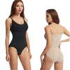 Camisola Moldeadora Transfronteriza de Venta Caliente en Aliexpress con Soporte para Brazos, Control de Abdomen, Estilo Triángulo, Cierre Frontal, Entrepierna Abierta, Lencería Sexy