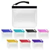 Bolsas ecológicas de EVA para pastillas en stock, Bolsas transparentes de EVA con cierre automático para joyería, Bolsas de almacenamiento con cremallera para joyería y granos de café